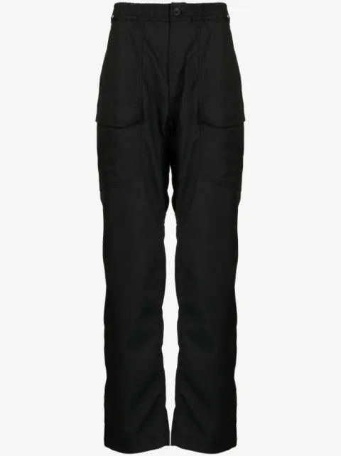 White Mountaineering elasticated waist straight-leg trousers