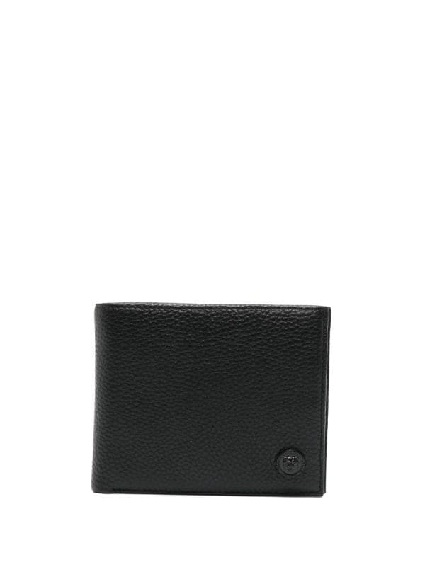 Bi-fold wallet in Grained calfskin