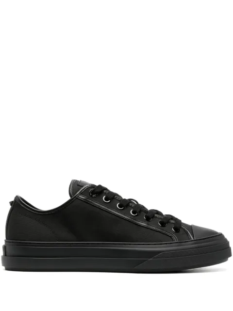 Valentino Garavani logo-patch lace-up sneakers