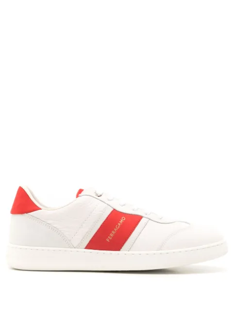 Ferragamo baskets colour block à empiècements