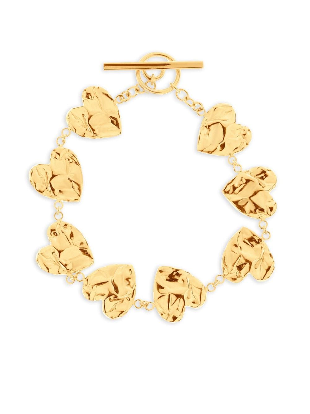 Image 1 of Oscar de la Renta Crushed Heart bracelet