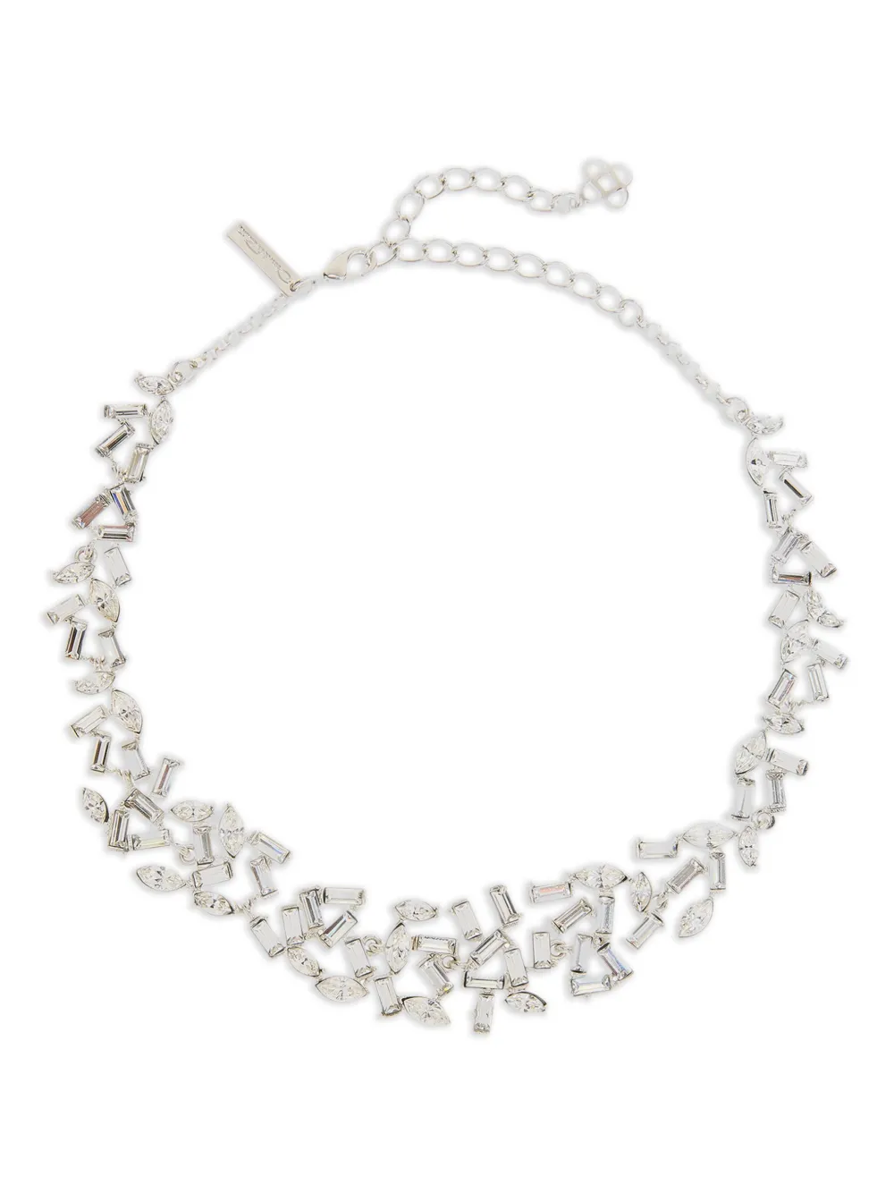 OSCAR DE LA RENTA FUNFETTI CRYSTAL-EMBELLISHED NECKLACE