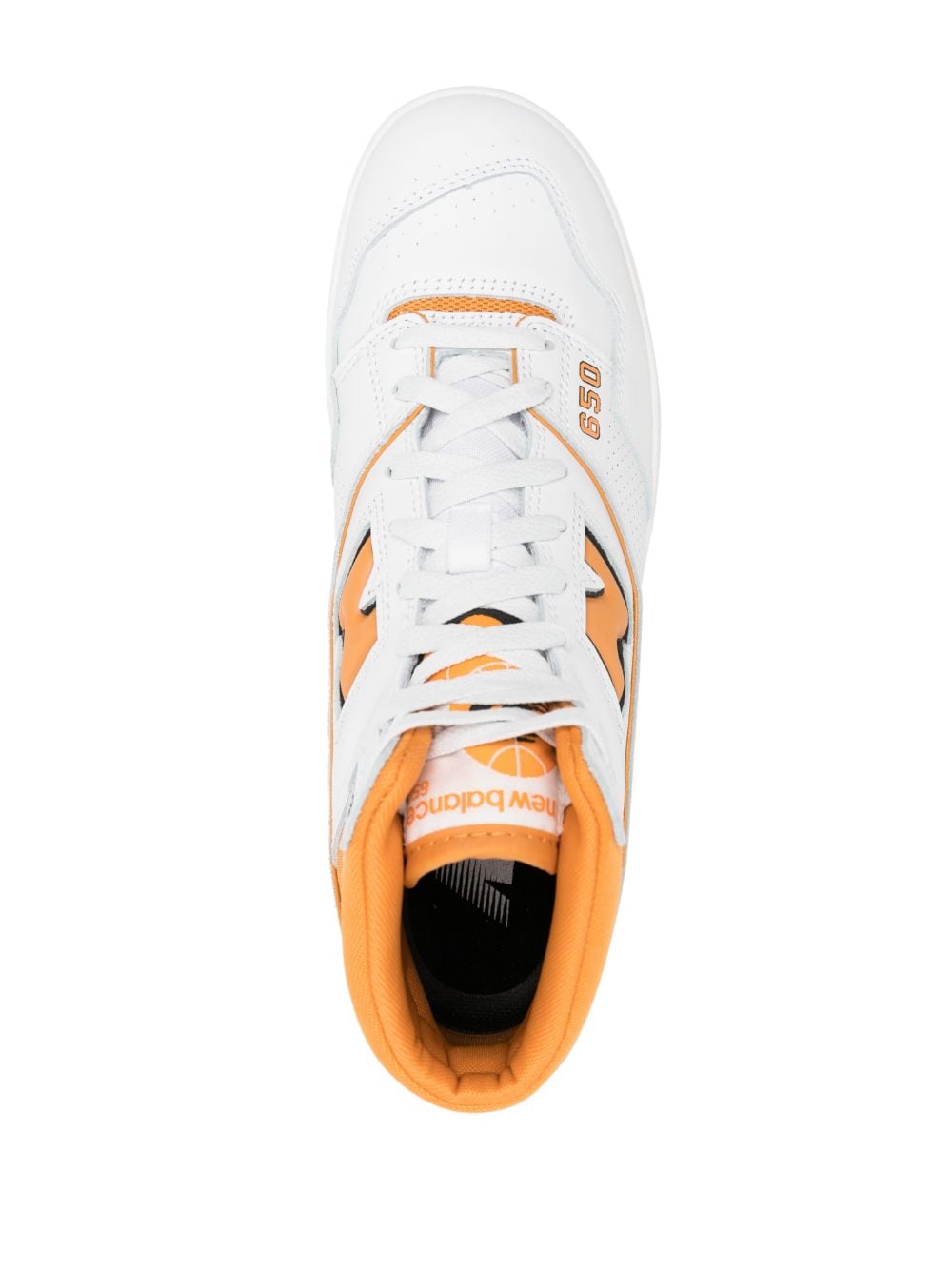 Shop New Balance 650 High-top Sneakers In White