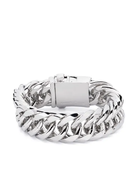 Kenneth Jay Lane chunky curb-chain bracelet