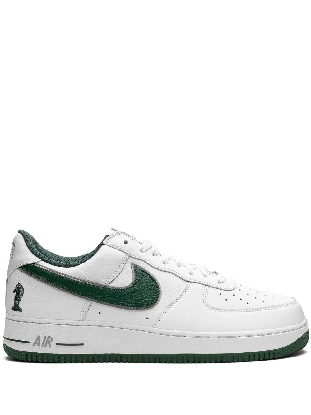 Nike X Lebron James Air Force 1 Low "four Horsemen" Sneakers In White/deep Forest-wolf Grey