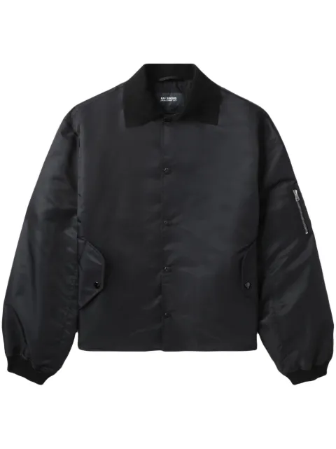 Raf Simons ロゴパッチ ボンバージャケット