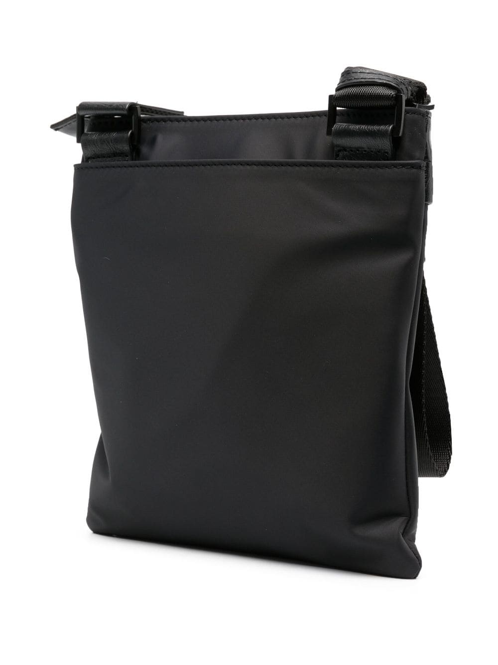 Shop Just Cavalli Logo-embossed Messenger Bag In Black