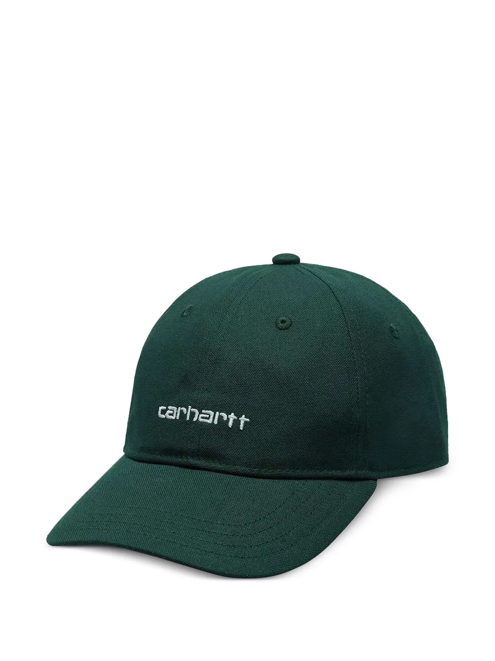 Carhartt Script-embroidered Cap In Green