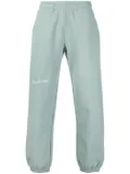 Museum Of Peace & Quiet logo-embroidered cotton track pants - Green