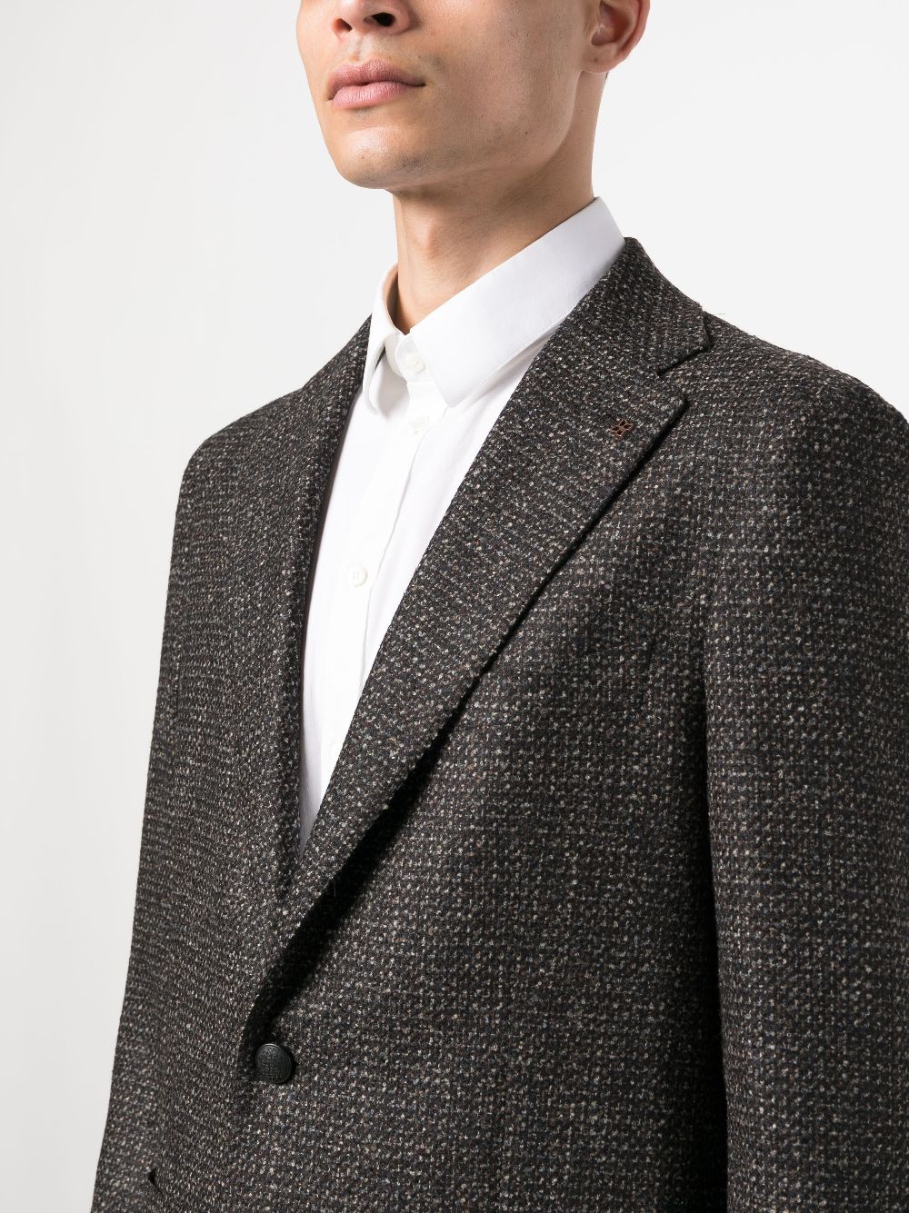 Tagliatore single-breasted Tweed Blazer - Farfetch