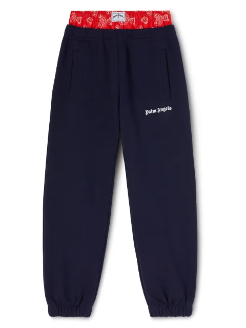 Palm Angels Kids Bears elasticated-waist track pants