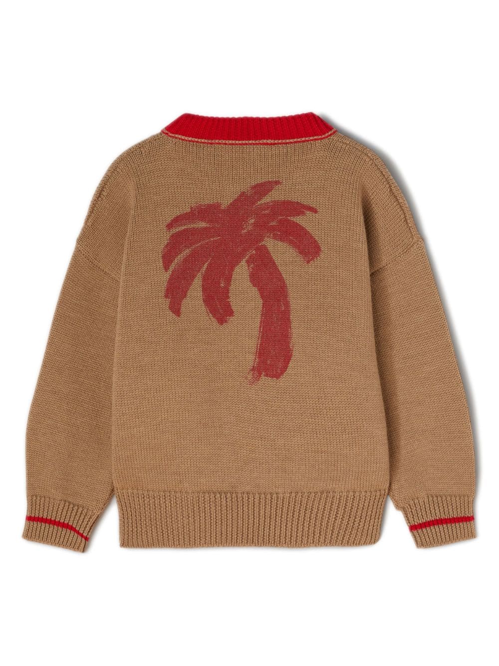 Gucci Palm tree-print Wool Jumper