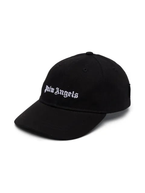 Palm Angels Kids embroidered-logo cotton cap