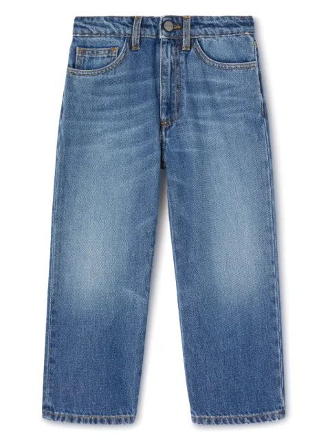 Palm Angels Kids jean à logo imprimé