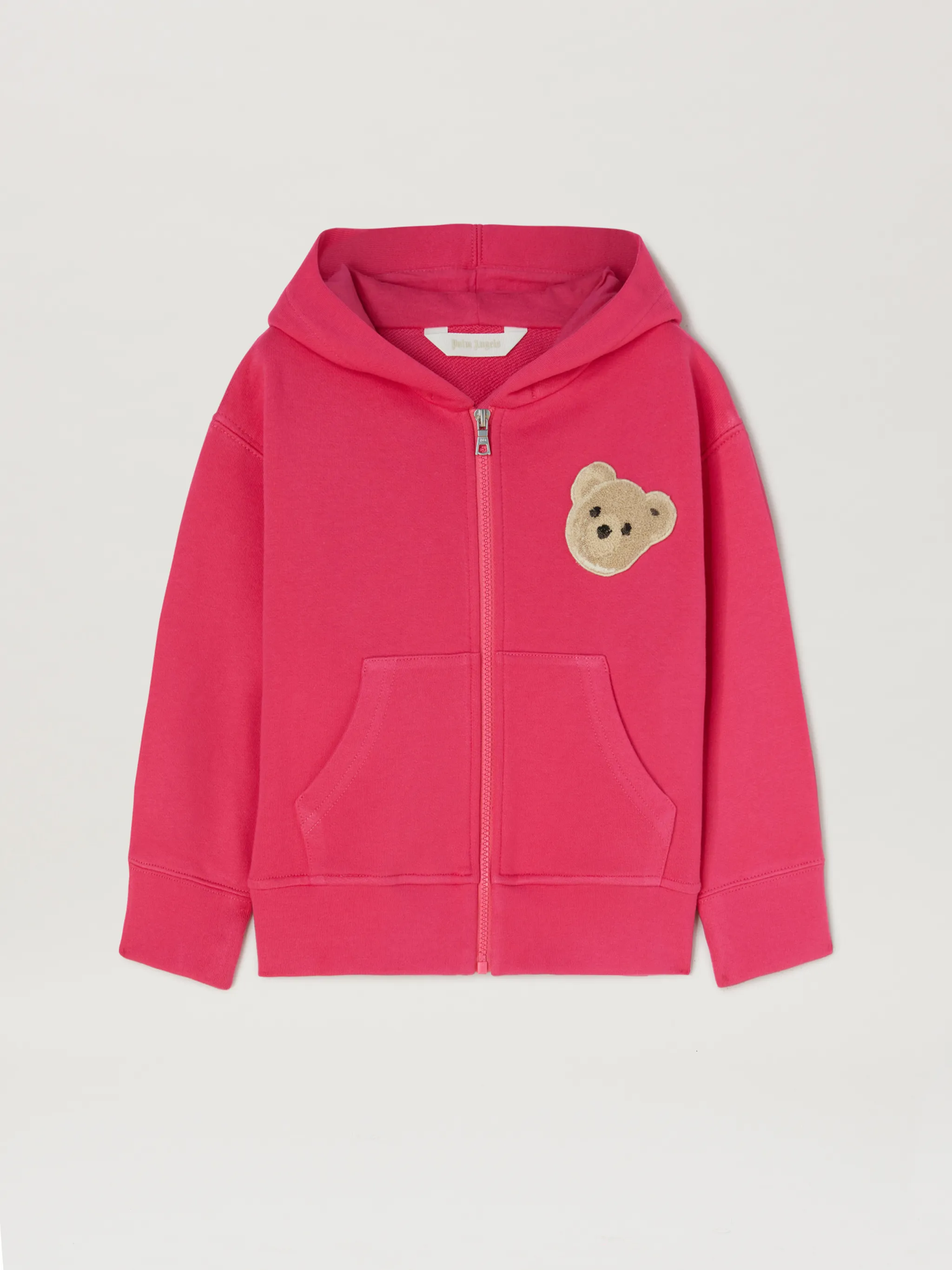 Palm Angels Bear Zipped Hoodie