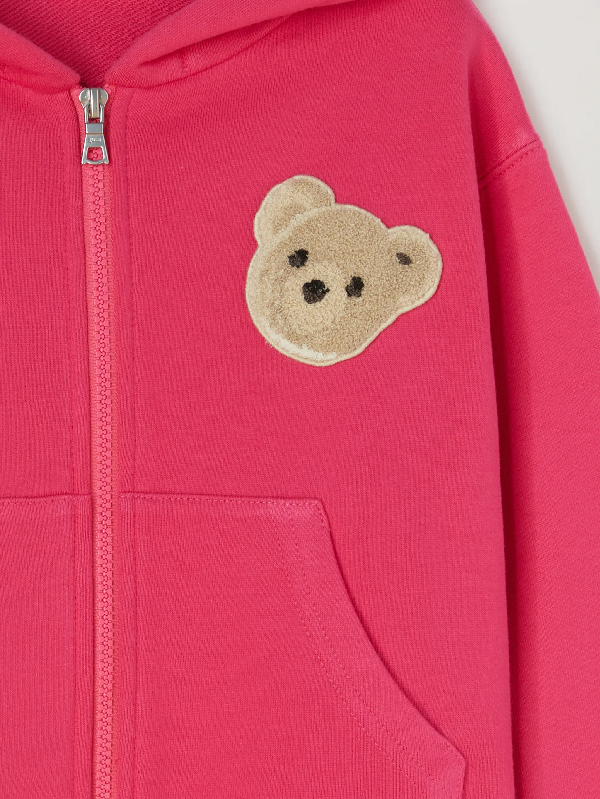 Palm Angels Bear Zipped Hoodie