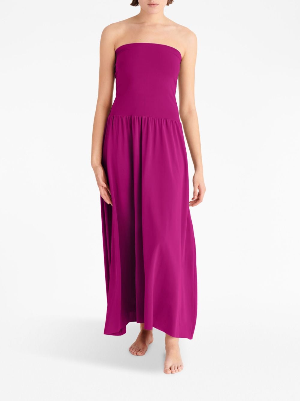 Shop Eres Oda Maxi Dress In Purple