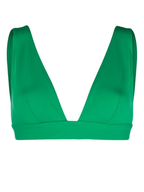 ERES Chrome triangle bikini top