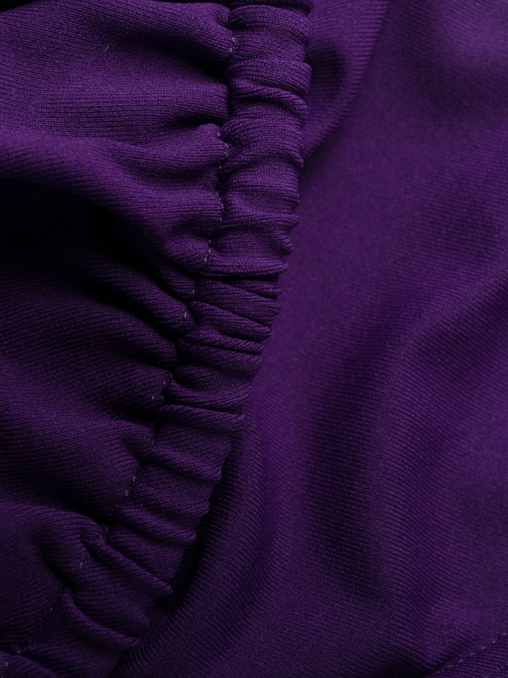 Shop Eres Mouna Triangle Bikini Top In Purple