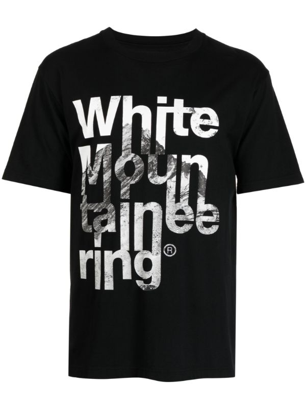 White Mountaineering logo-print Cotton T-shirt - Farfetch