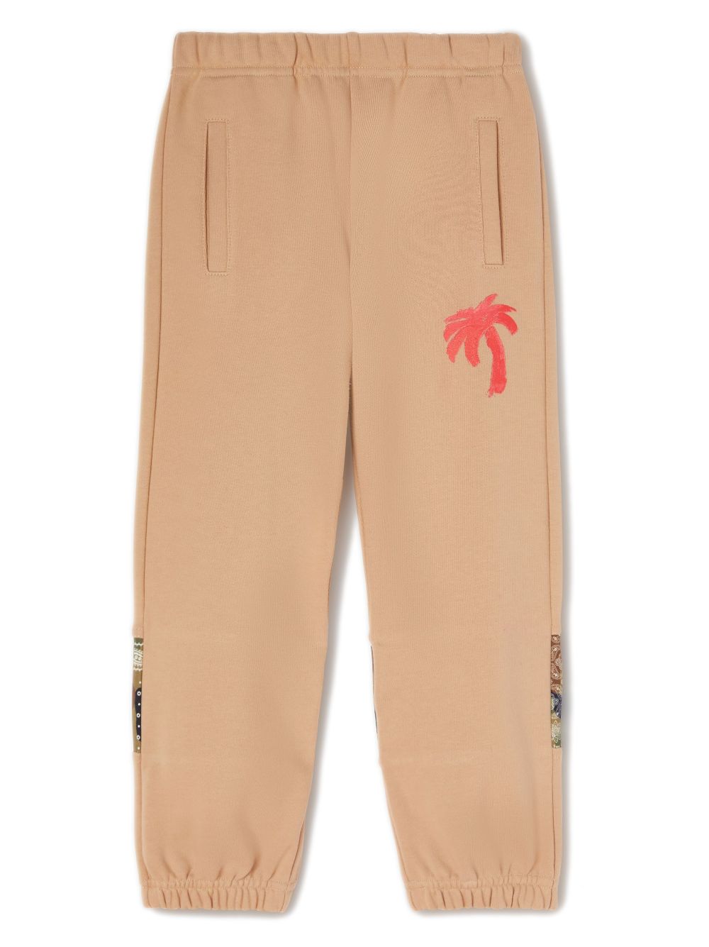 Palm Angels Kids camouflage-print cotton track pants - Neutrals