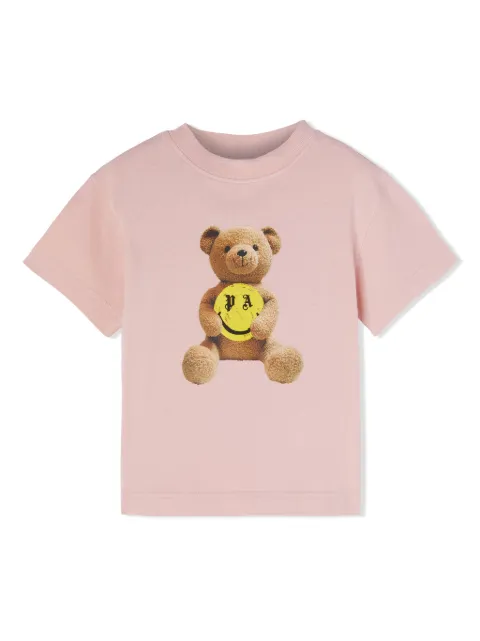 Palm Angels Kids logo-print cotton T-shirt
