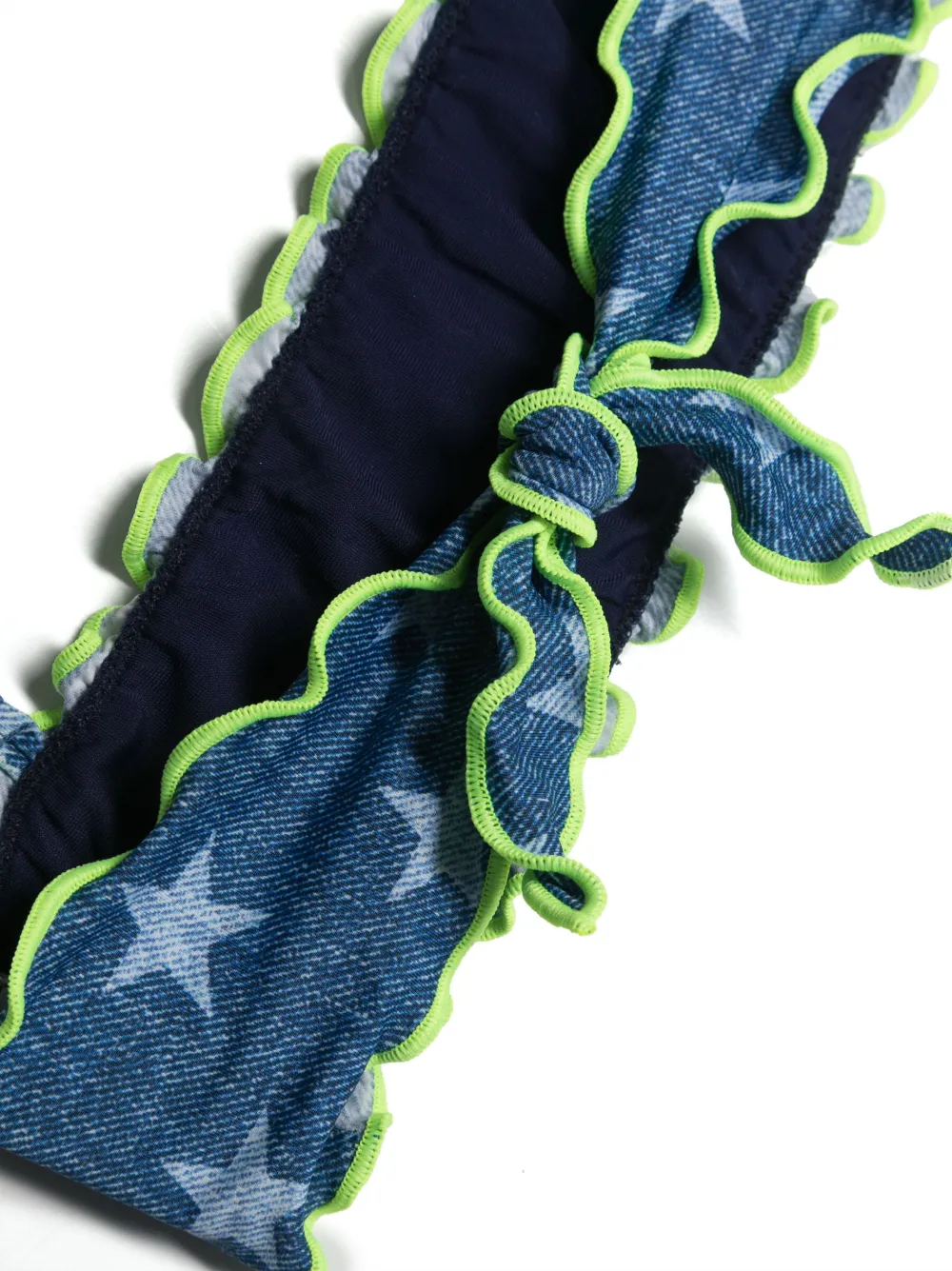 MC2 Saint Barth Kids Bikini met sterrenprint - Blauw
