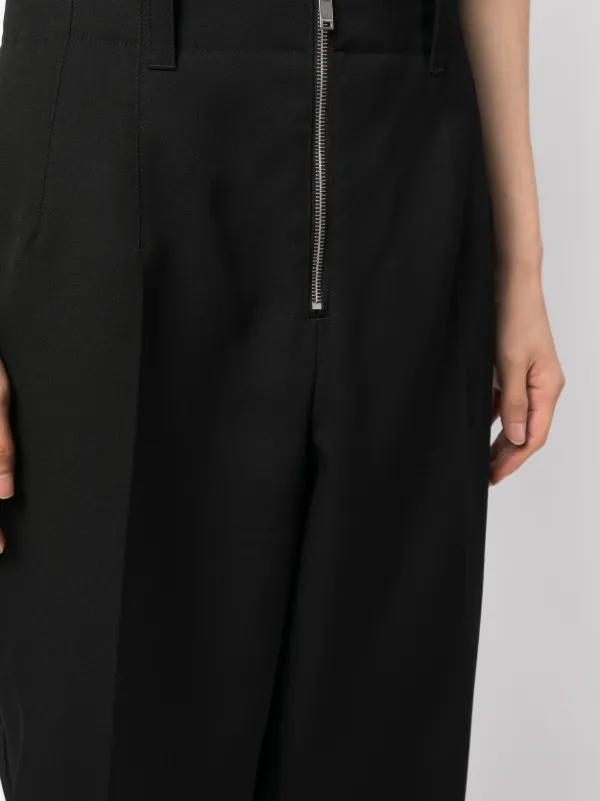 Jil Sander テーパードパンツ | ブラック | FARFETCH JP