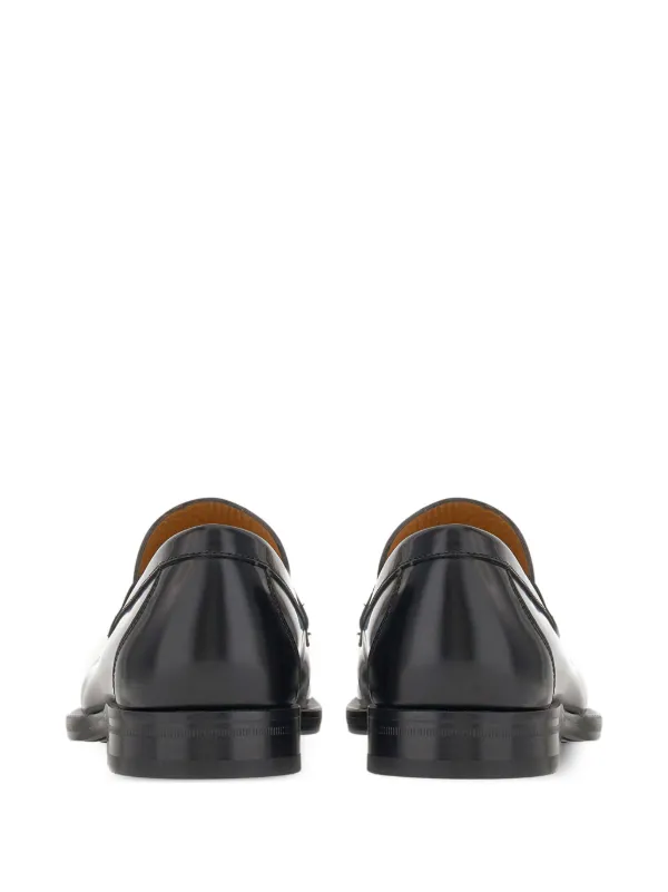 Ferragamo ガンチーニ レザーローファー | ブラック | FARFETCH JP