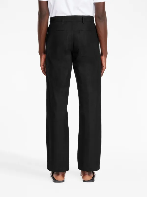 Ferragamo ストレート チノパンツ | ブラック | FARFETCH JP