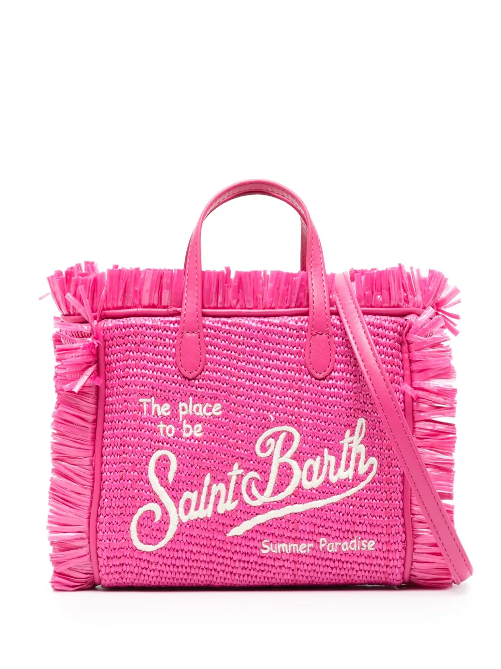 MC2 Saint Barth Vanity Woven Mini Crossbody Bag Farfetch