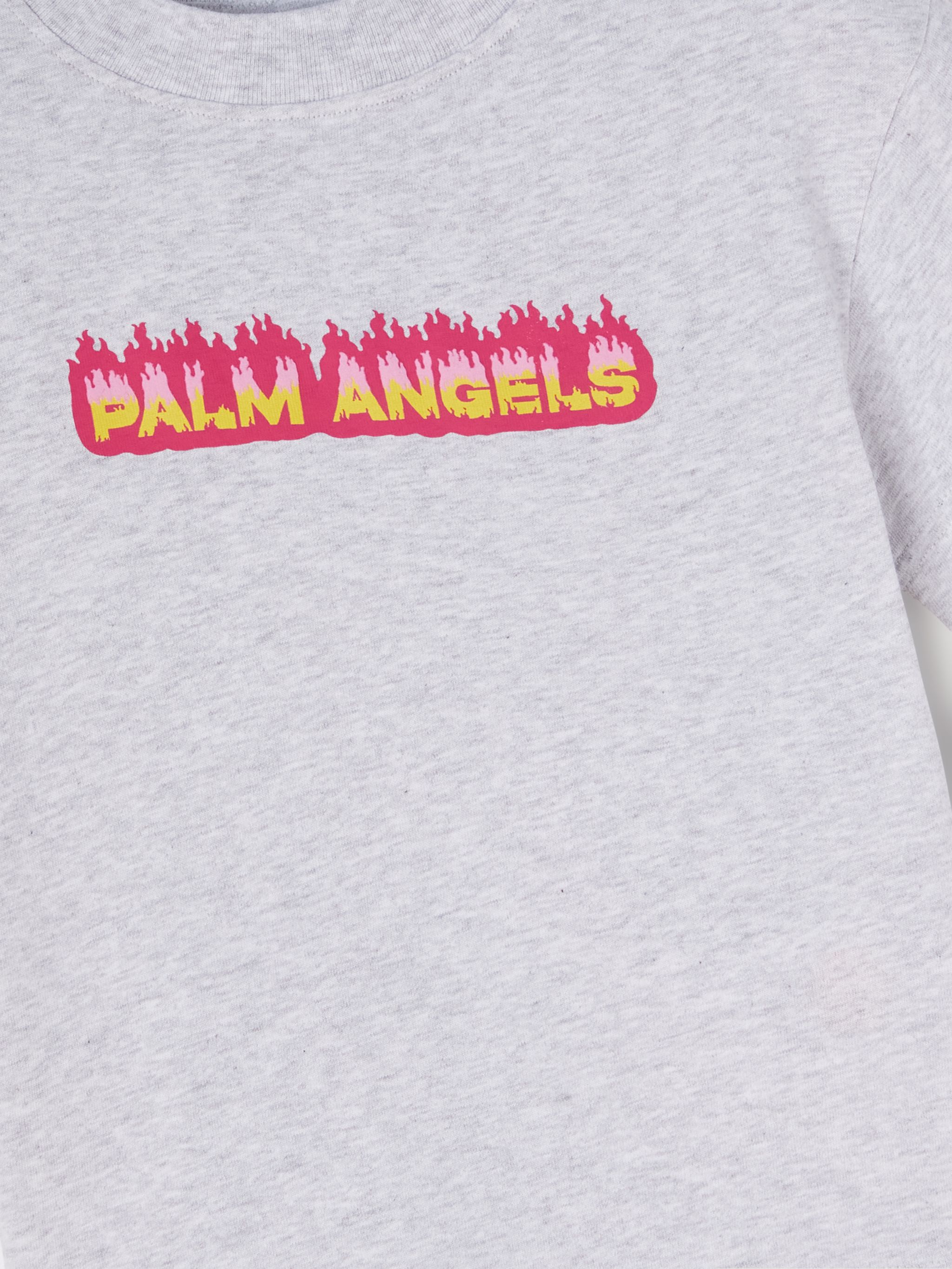 Pa Flames T-Shirt in grey - Palm Angels® Official