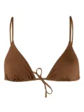 ERES Mouna triangle-cup bikini top - Brown