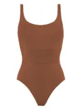 ERES Asia scoop-back swimsuit - Brown