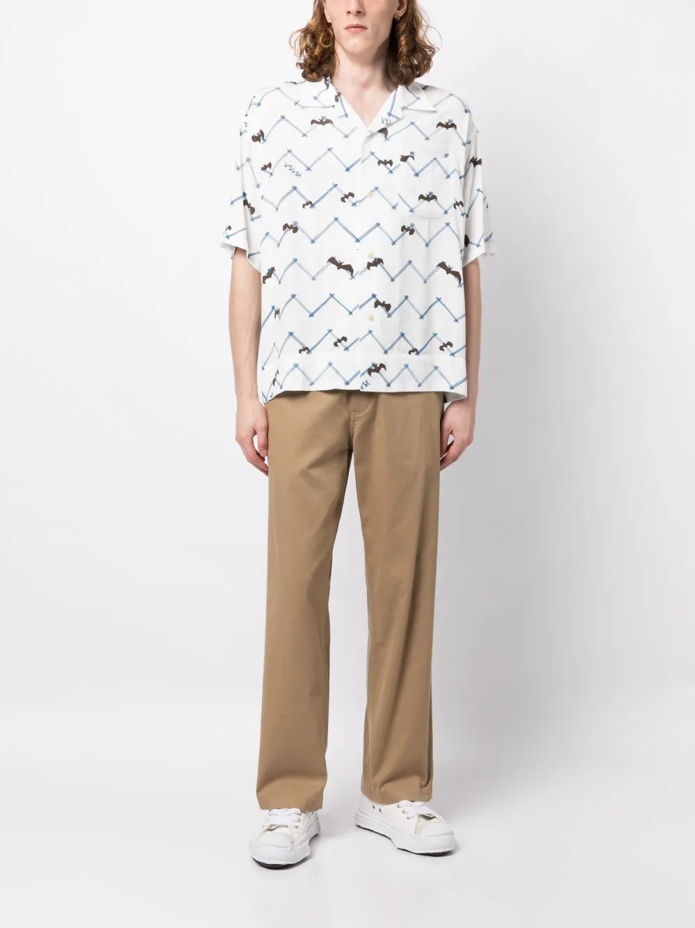 Visvim graphic-print short-sleeve Shirt - Farfetch