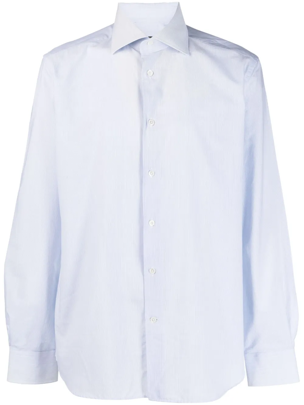 Corneliani Spread Collar Cotton Shirt Farfetch