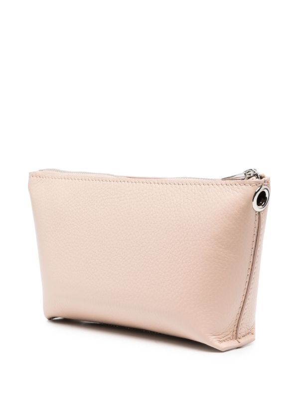 Trapezium leather crossbody bag