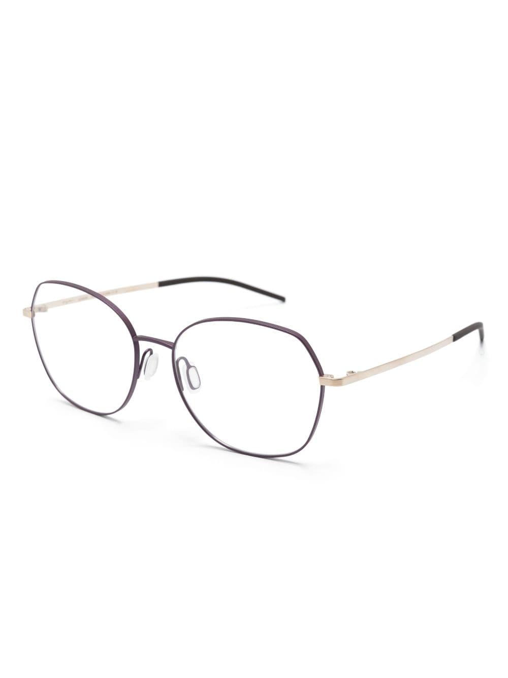 Orgreen Bermuda round-frame glasses - Paars
