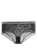 ERES Farandole lace boy shorts - Black