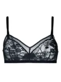 ERES Royal triangle lace bra - Blue