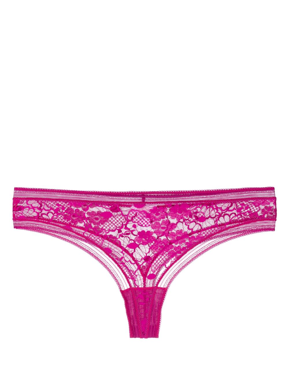 ERES Tisane lace tanga briefs - Pink