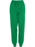 ERES Star knitted track pants - Green