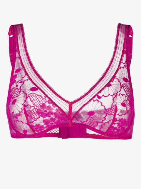 ERES Millefleurs triangle lace bra