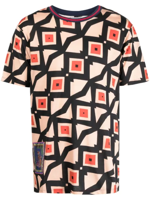 Pierre-Louis Mascia graphic-print crew-neck T-shirt