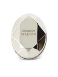 Alexander McQueen The Faceted Stone ring - Silver