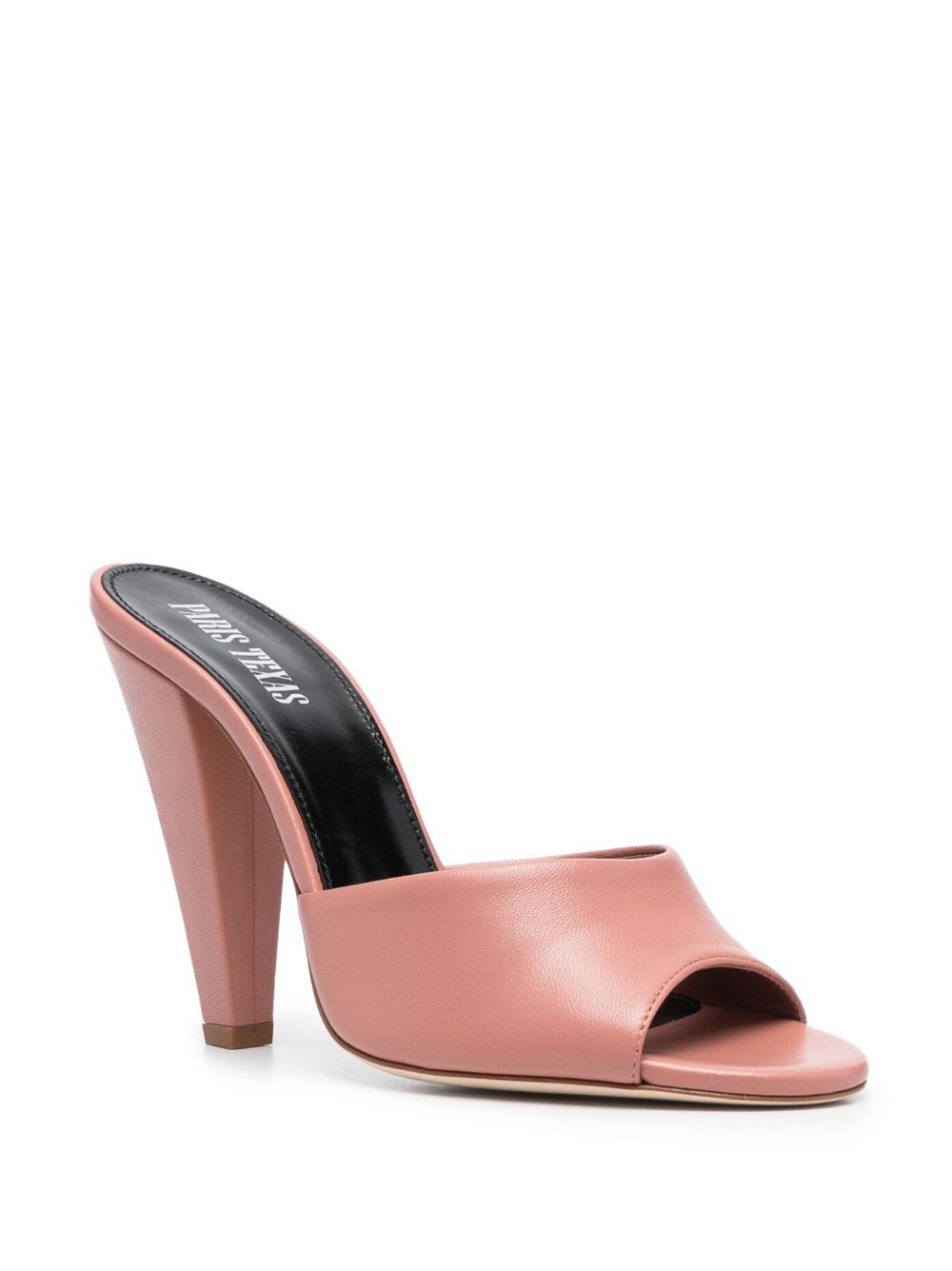 Paris Texas Olivia 120mm open-toe mules - Roze