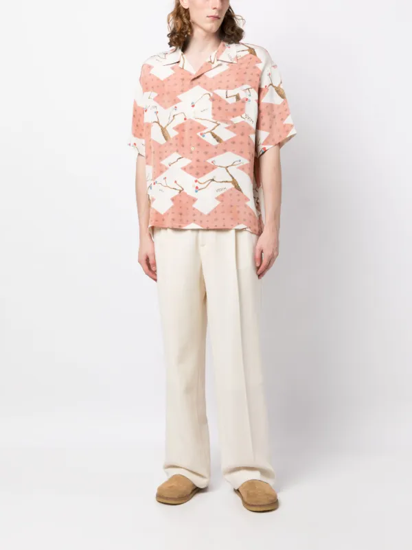 Visvim グラフィック ショートスリーブシャツ | ホワイト | FARFETCH JP