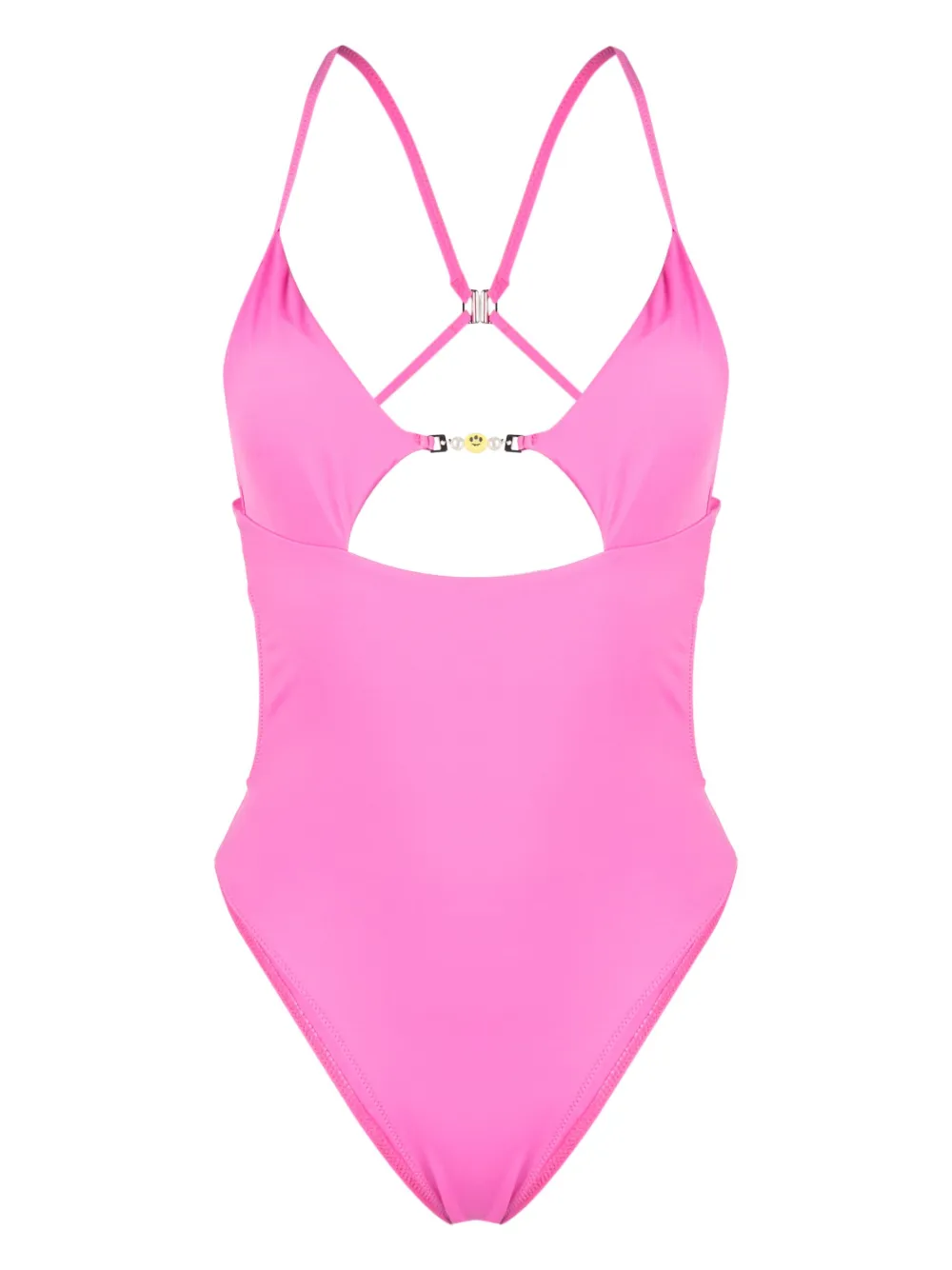 BARROW Cut out One piece Swimsuit Farfetch