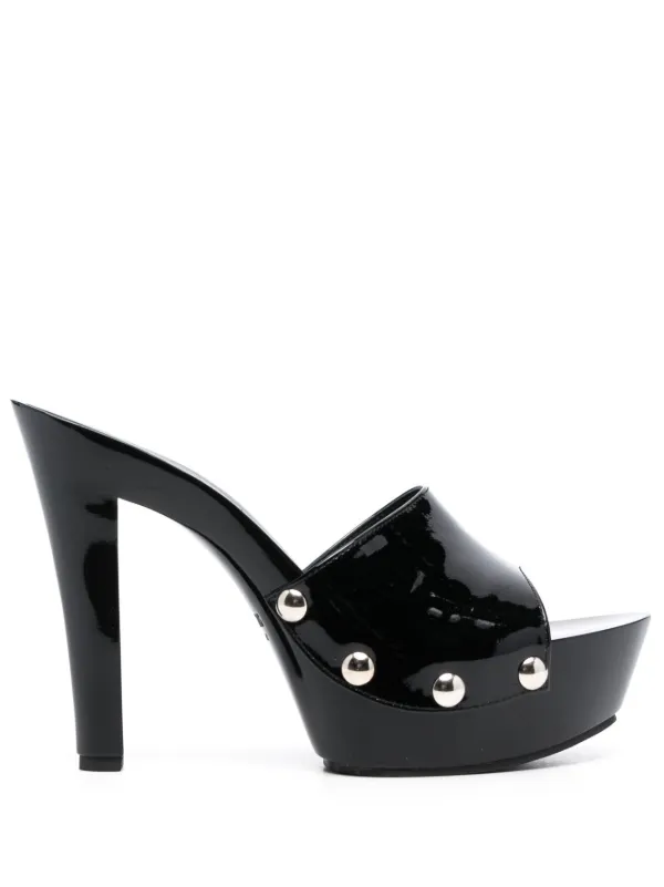 Studded hotsell mules heels