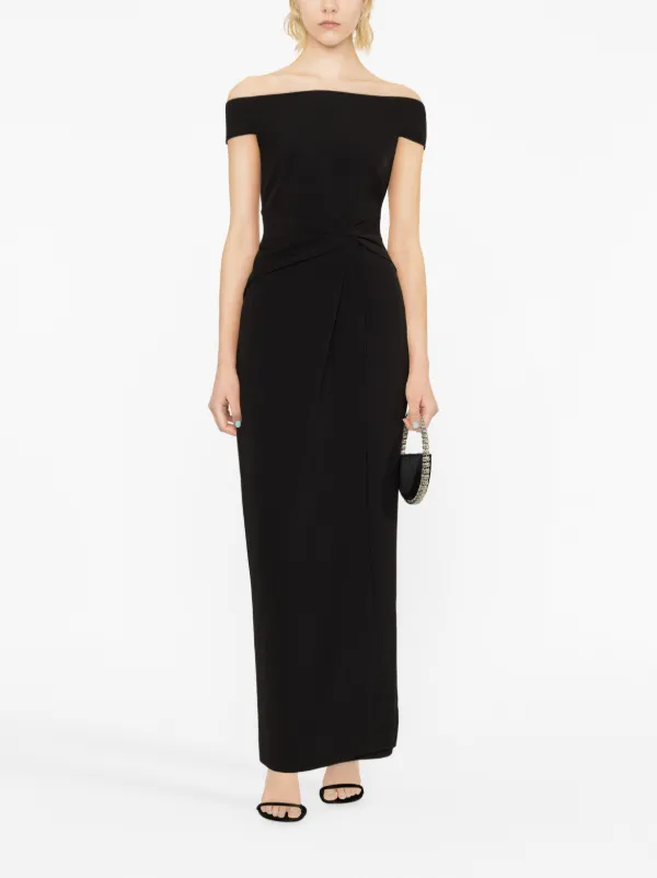 Ralph lauren cold shoulder on sale gown